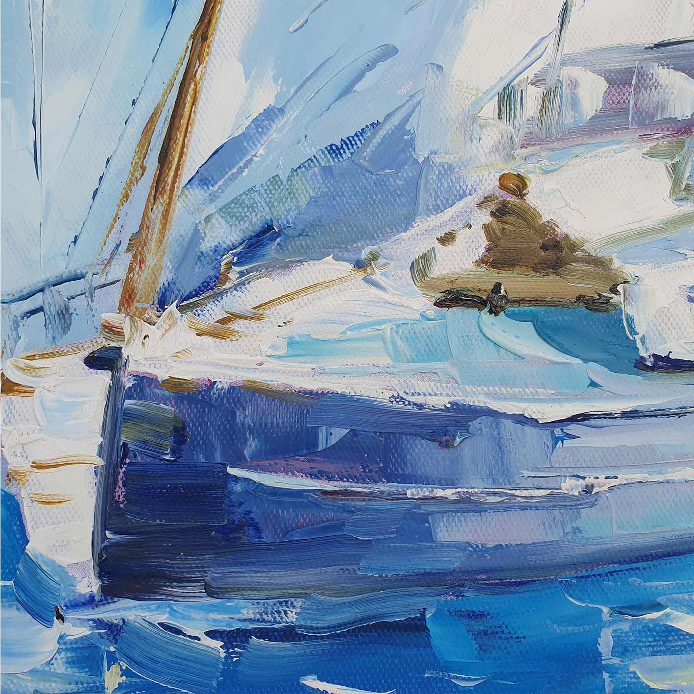 Malerei auf der Zielgeraden