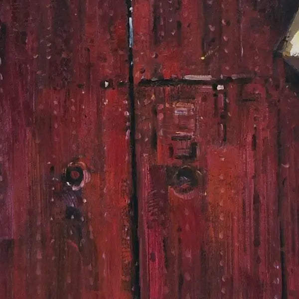 Arab Door | Original oil painting, 80 × 100 cm