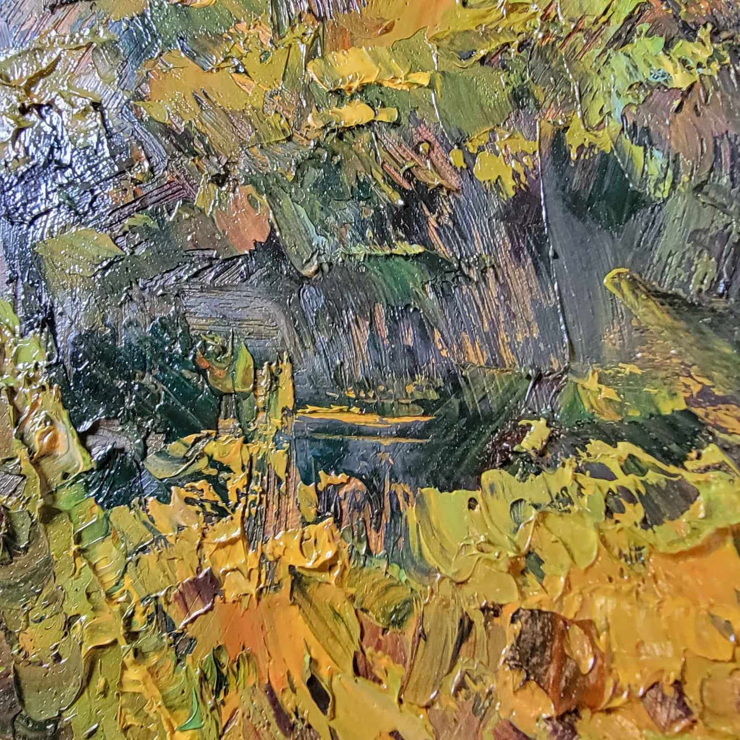 Ölgemälde Alhambra Granada