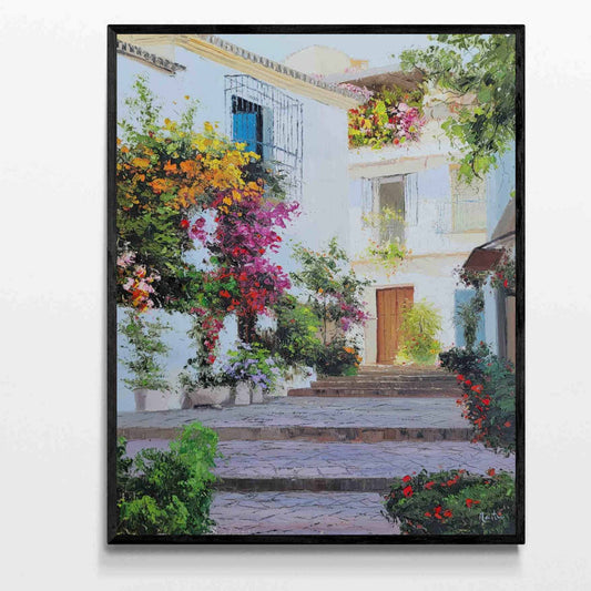 Frigiliana-Gemälde 81x102 cm