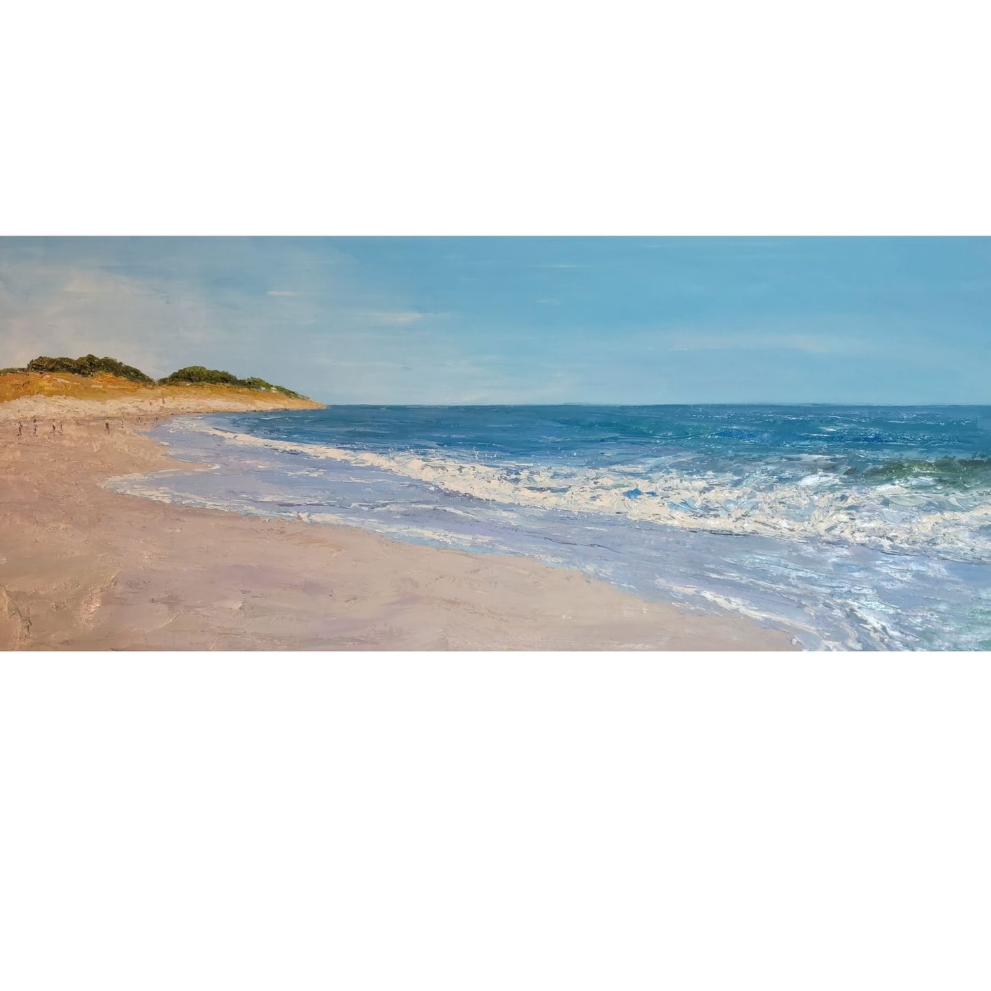 Wunderschönes Strandgemälde