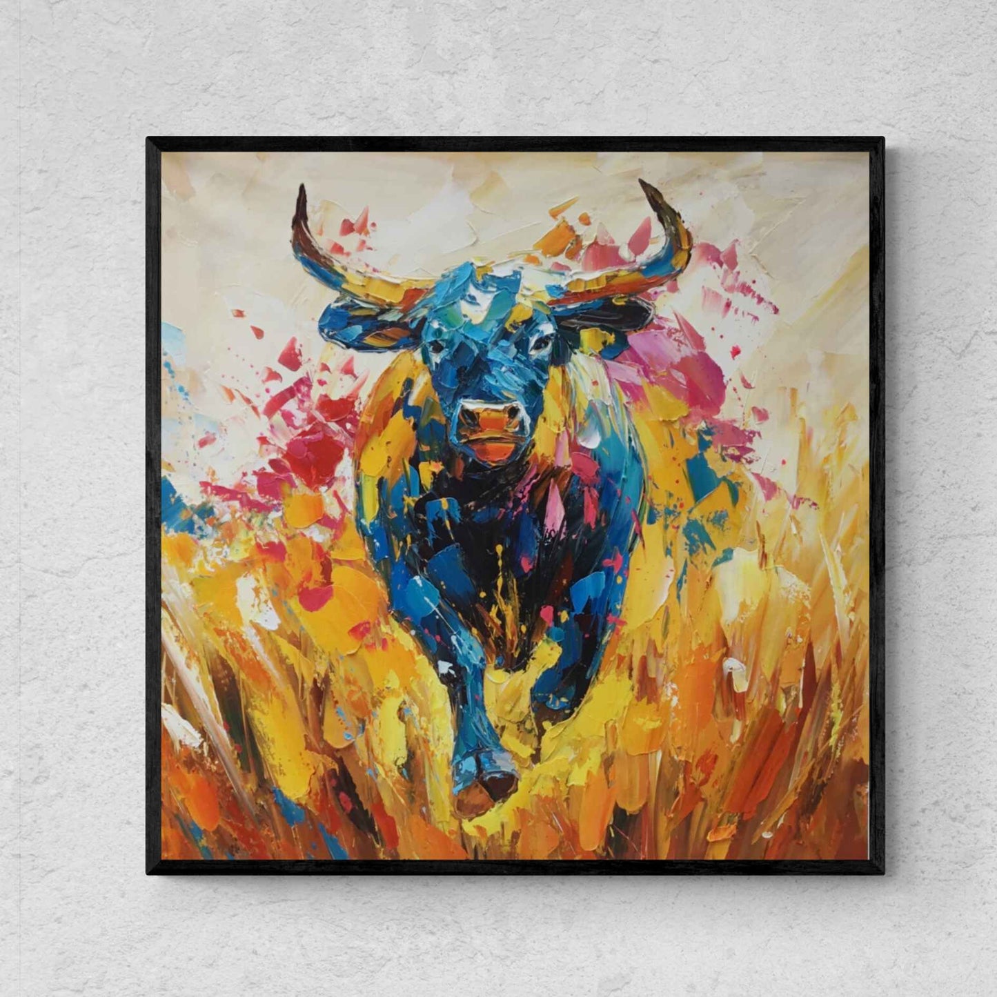 Ölgemälde Tapferkeit und Adel