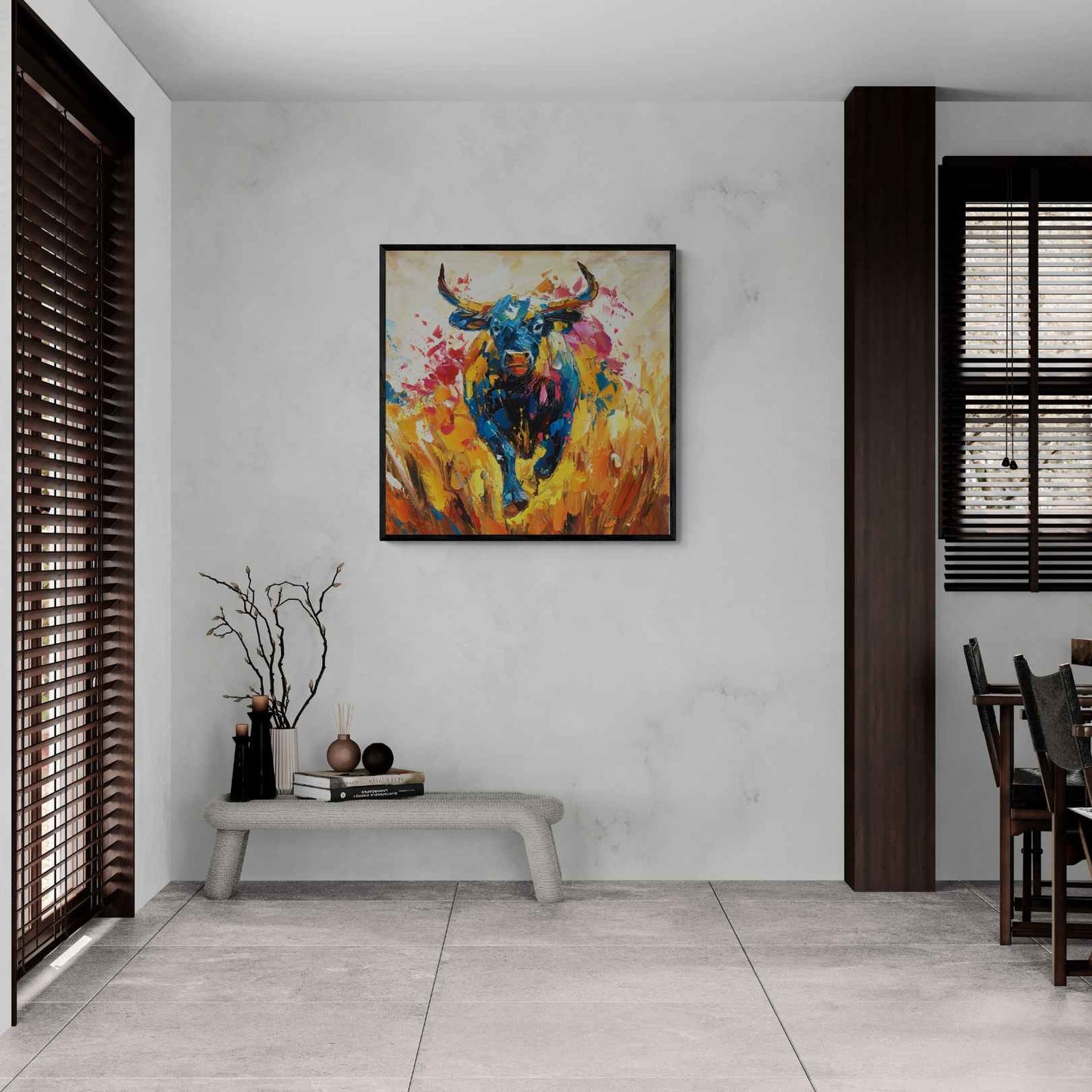 Ölgemälde Tapferkeit und Adel