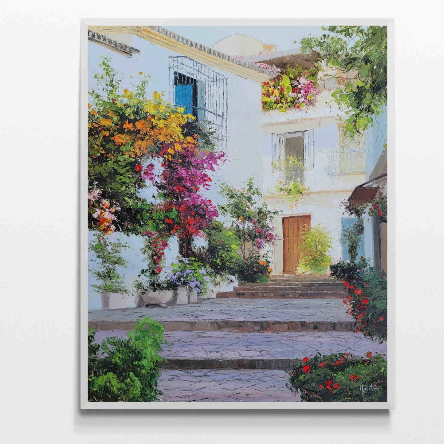 Frigiliana-Gemälde 81x102 cm