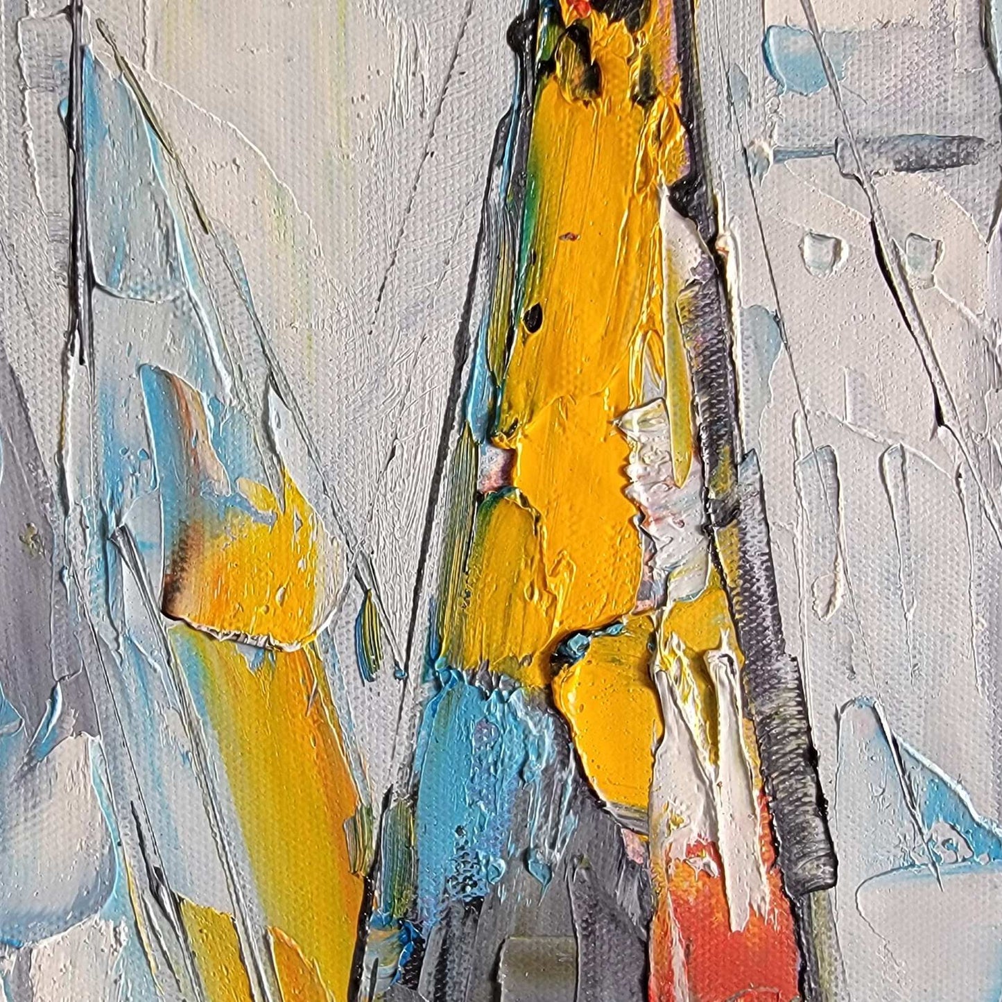 Malen von Segelbootfarben