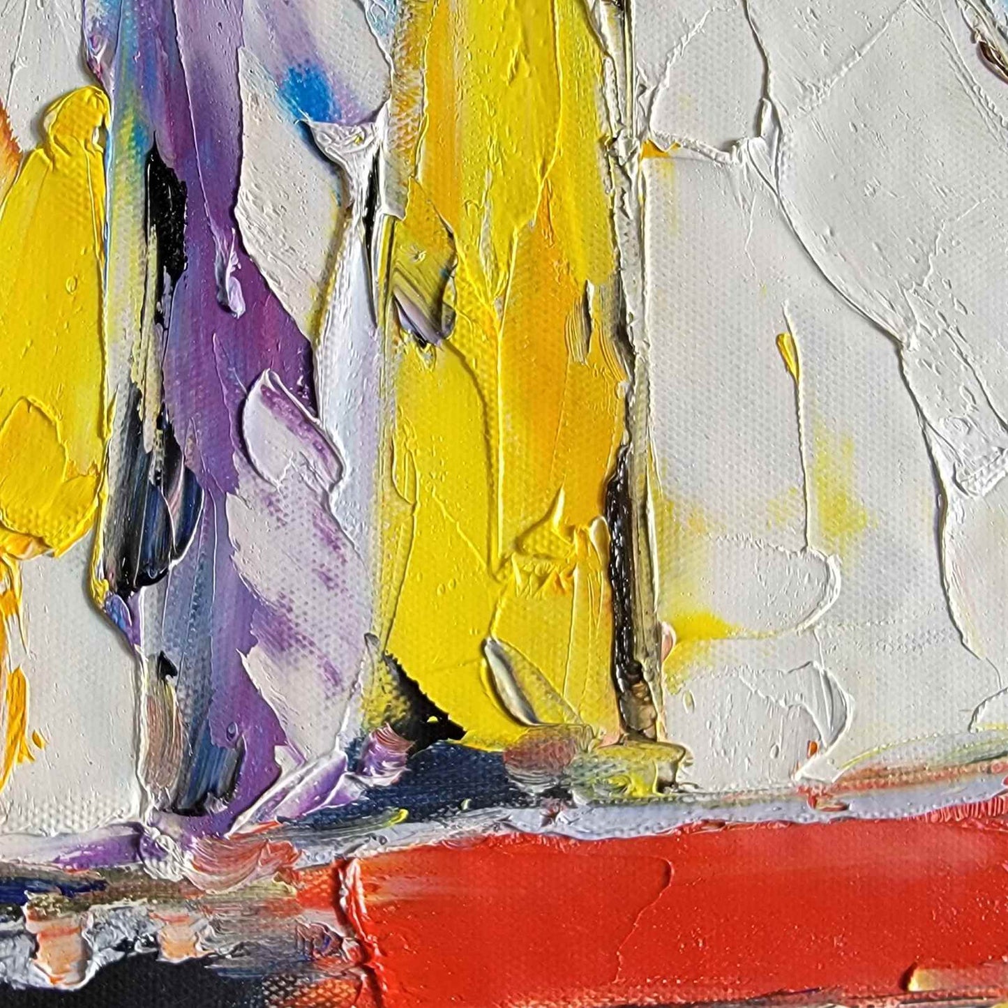 Bemalung von Segelbooten