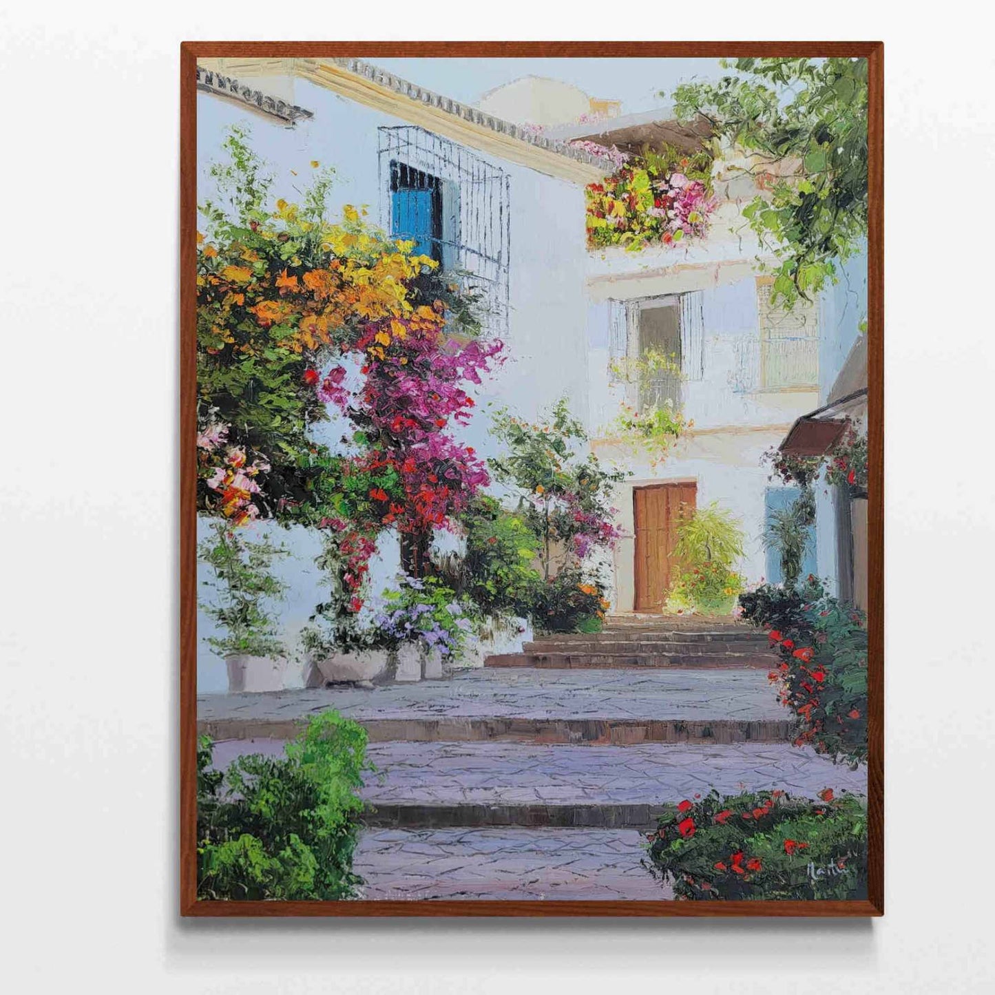 Frigiliana-Gemälde 81x102 cm
