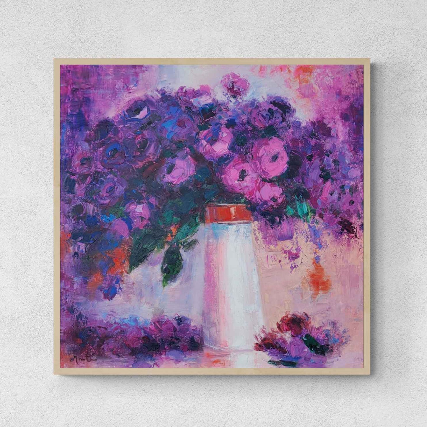 Violette Vasenmalerei