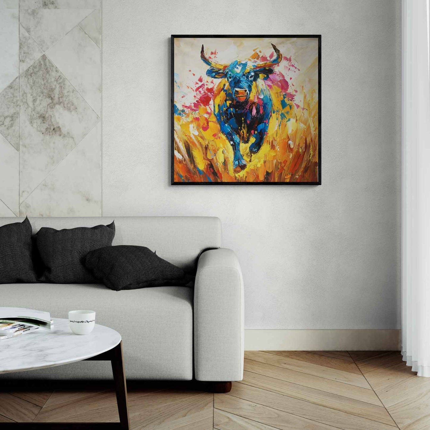 Ölgemälde Tapferkeit und Adel