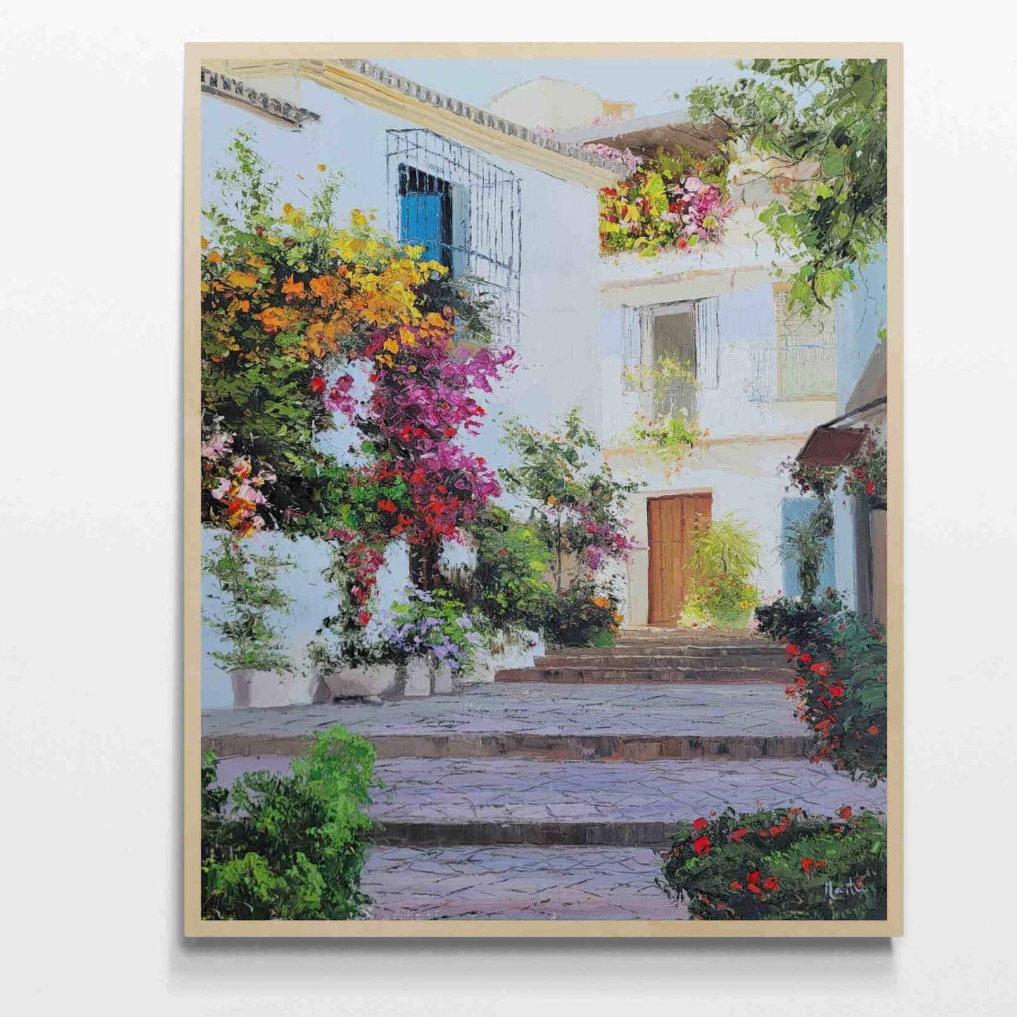 Frigiliana-Gemälde 81x102 cm