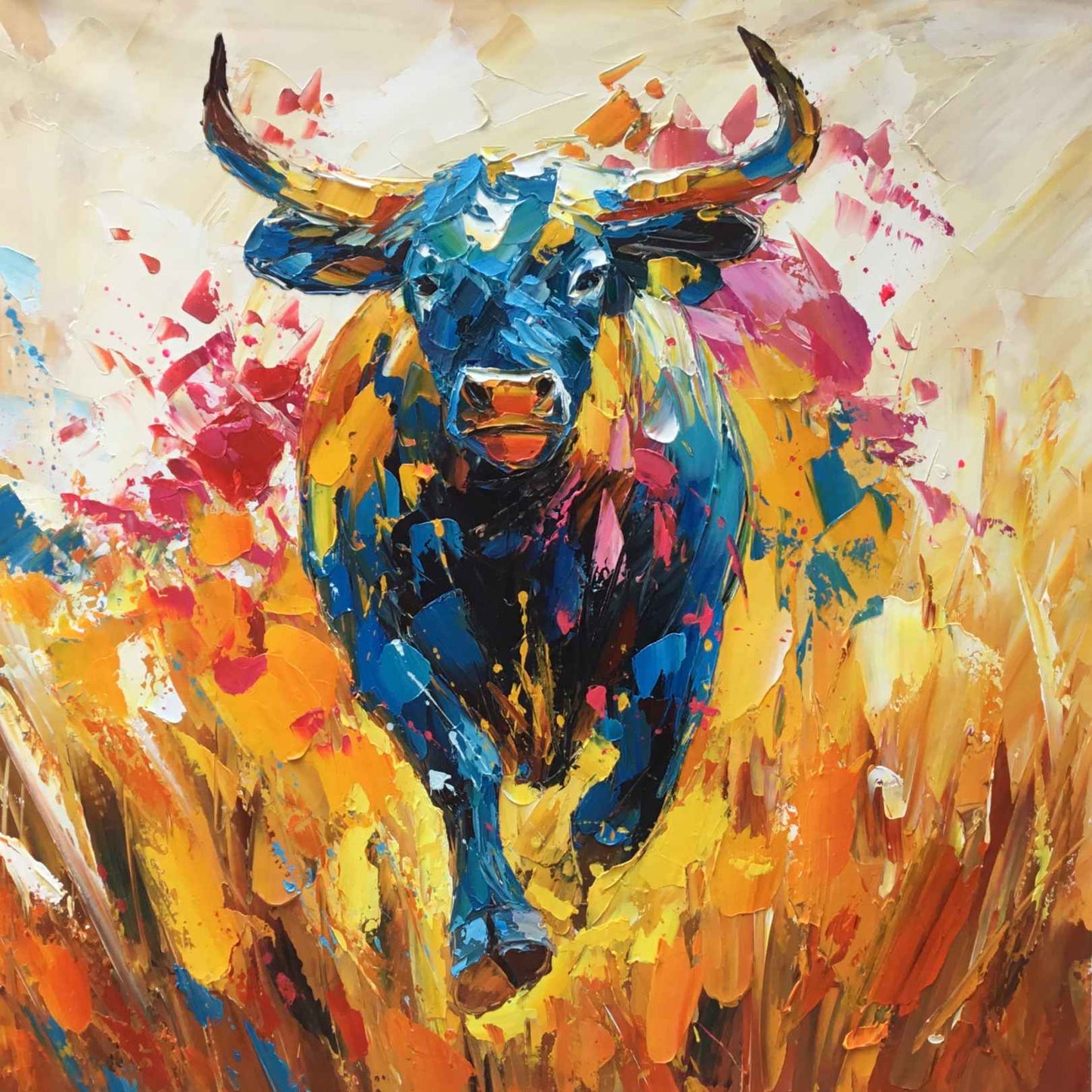 Ölgemälde Tapferkeit und Adel