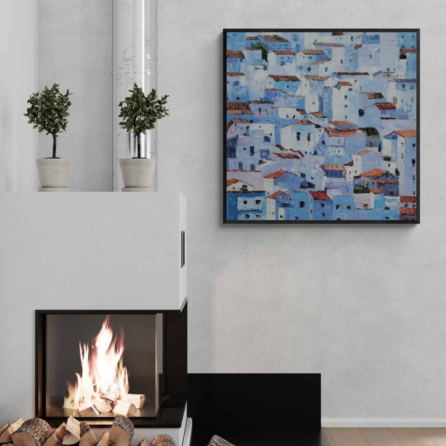 Andalusische Dorfmalerei