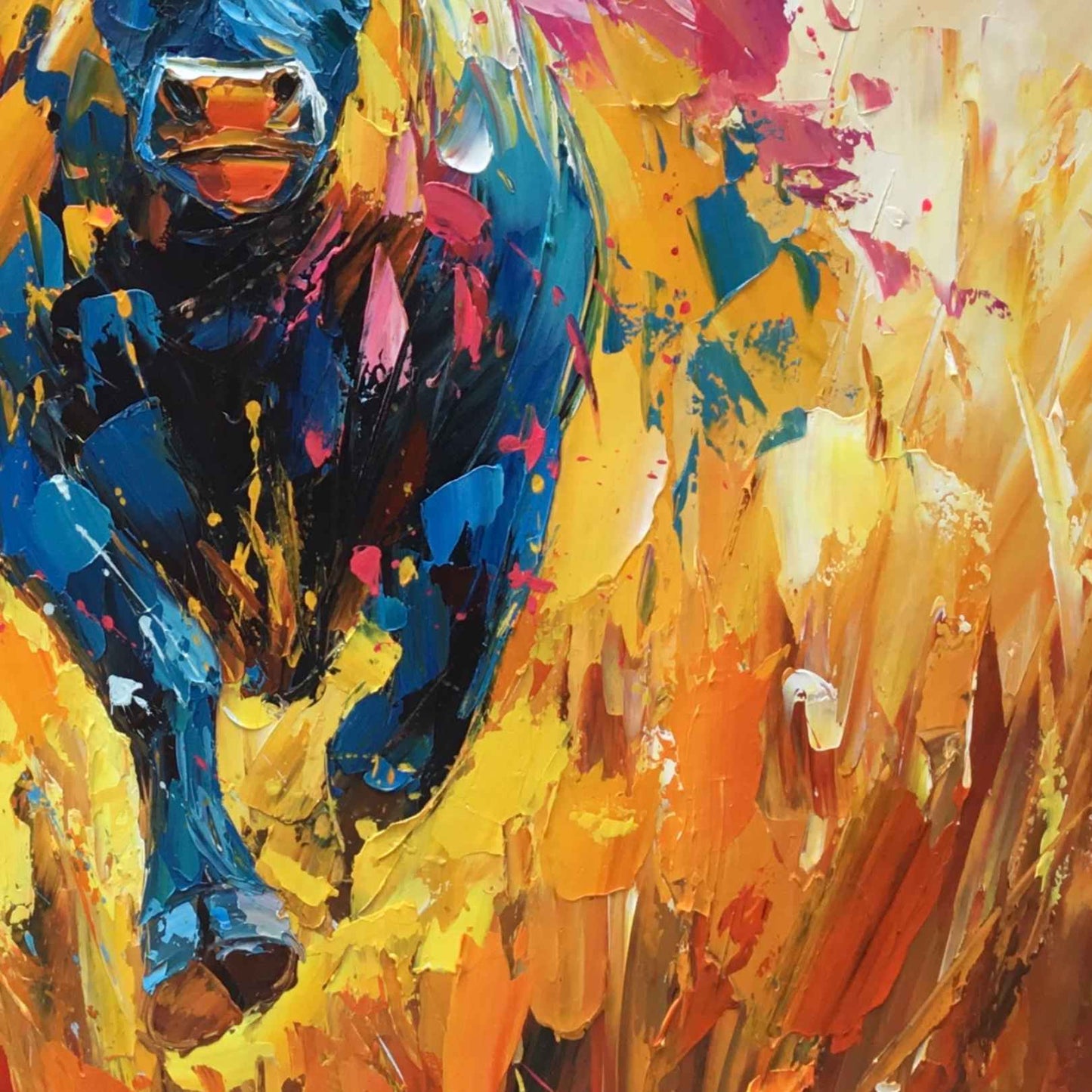 Ölgemälde Tapferkeit und Adel