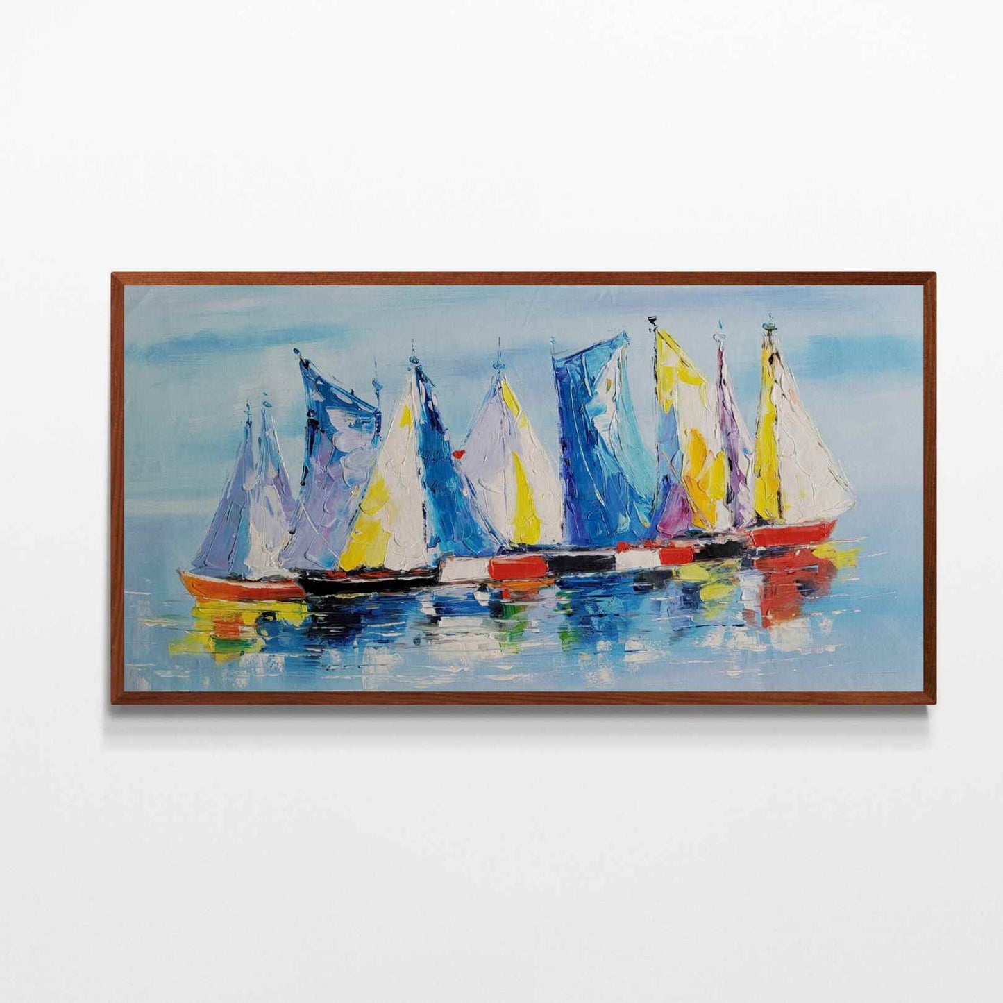 Bemalung von Segelbooten