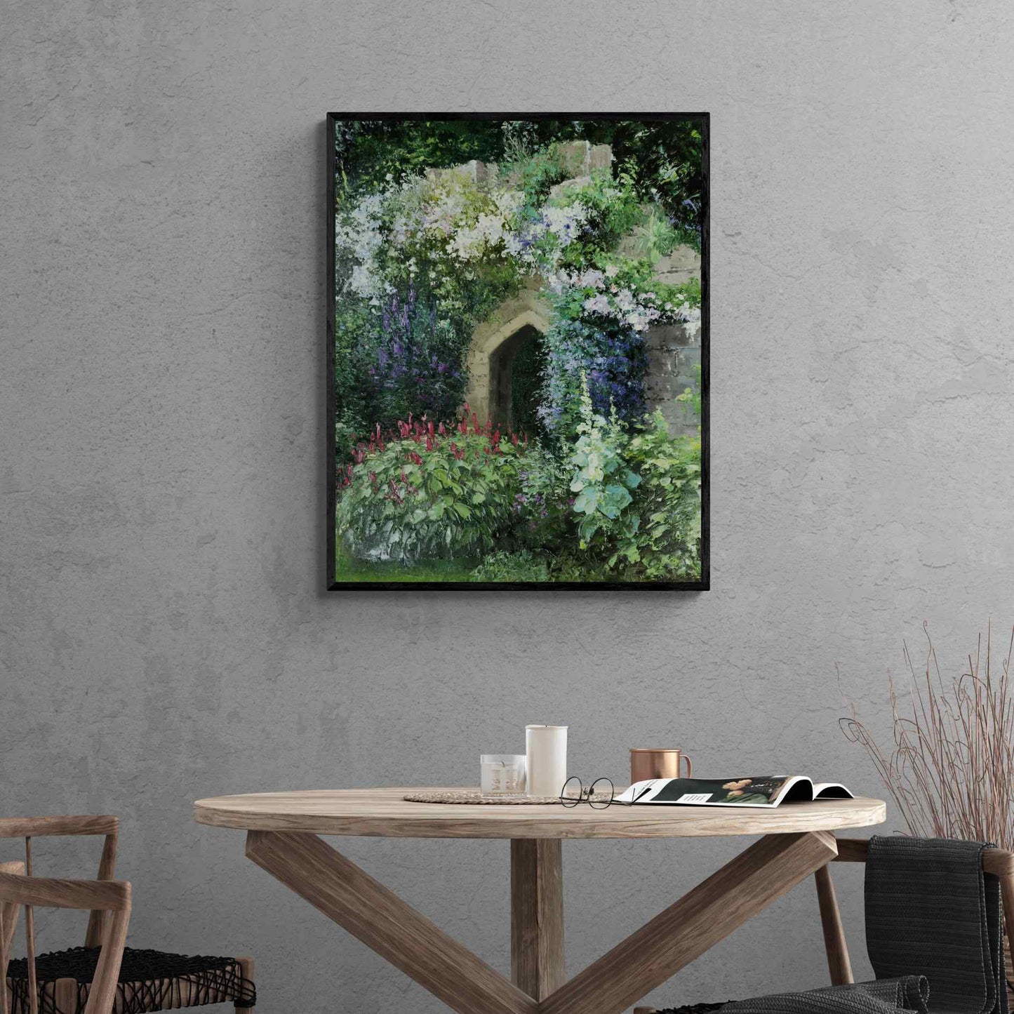 Versteckte Türmalerei