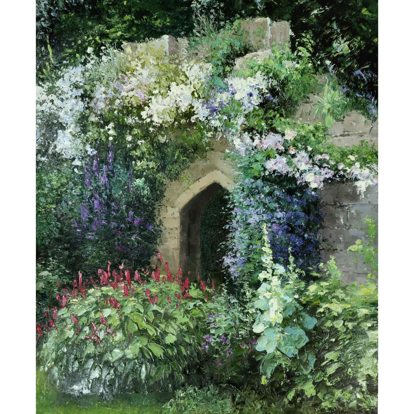 Versteckte Türmalerei