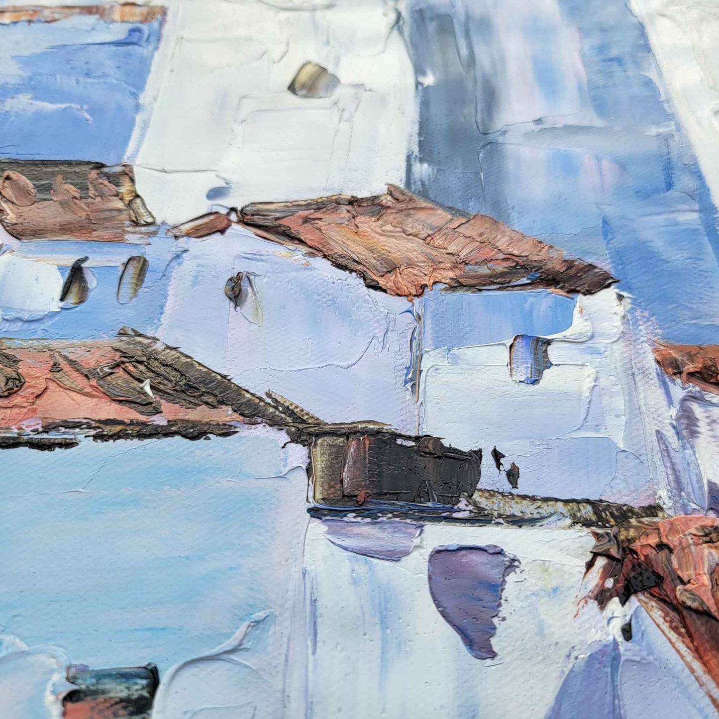 Andalusische Dorfmalerei