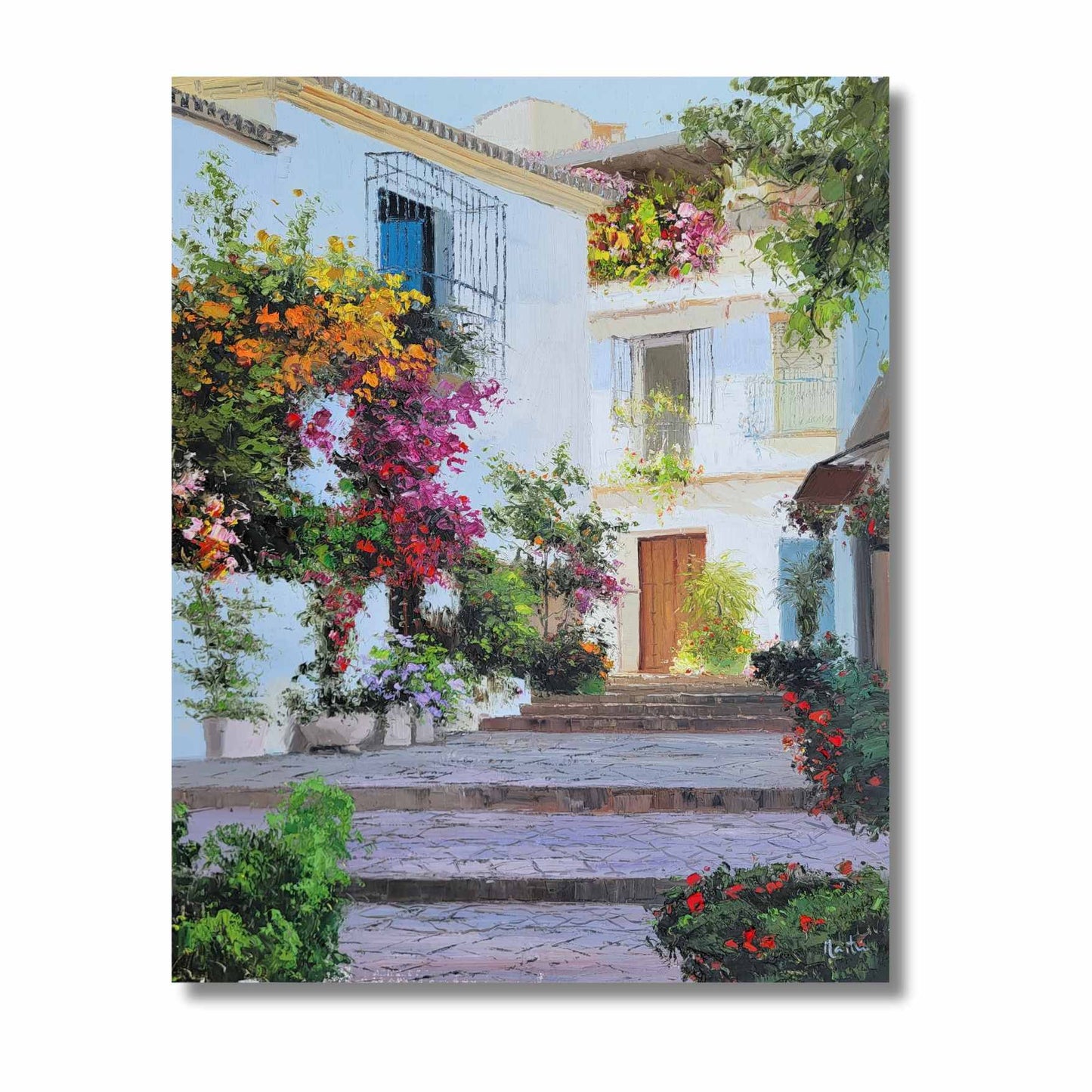 Frigiliana-Gemälde 81x102 cm