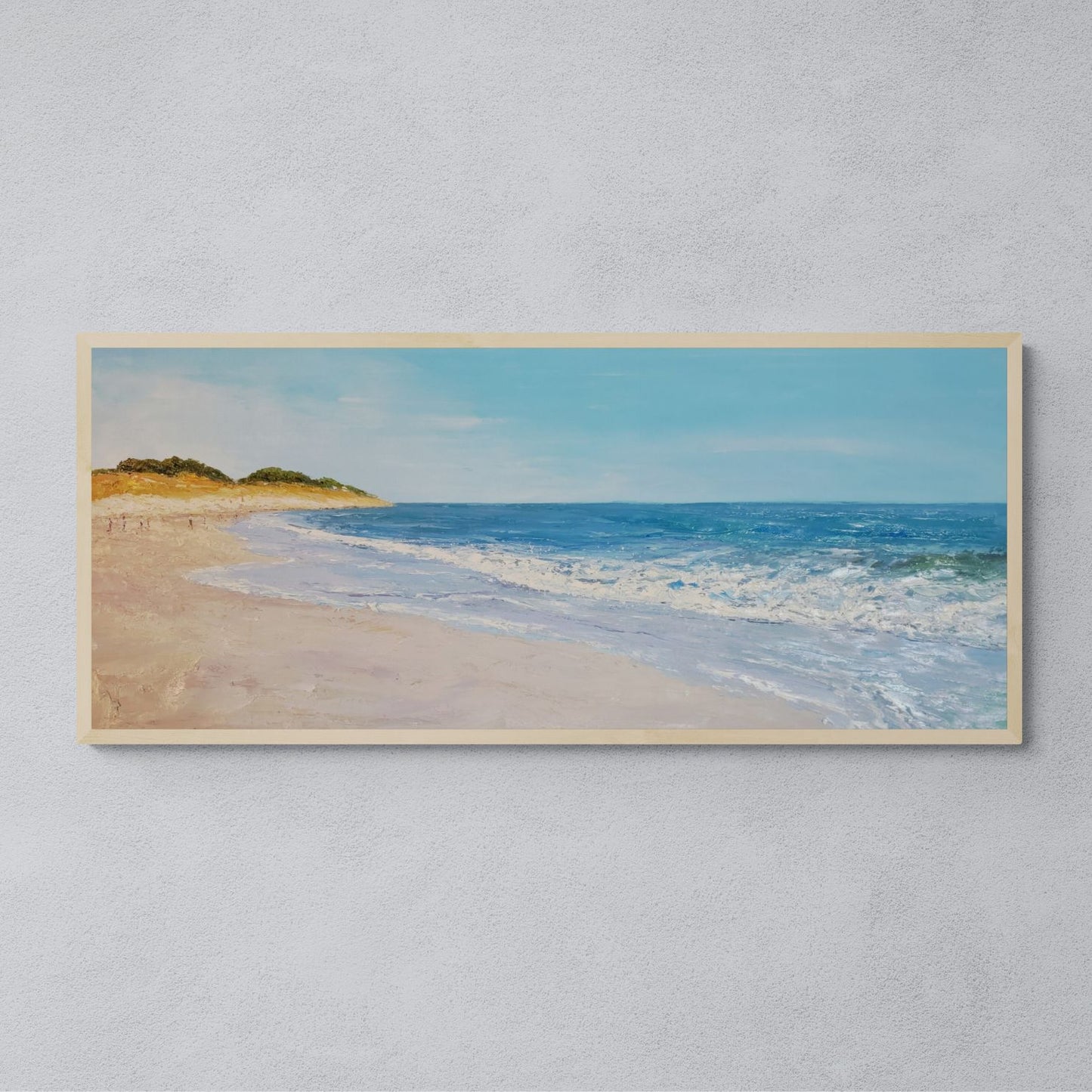 Wunderschönes Strandgemälde