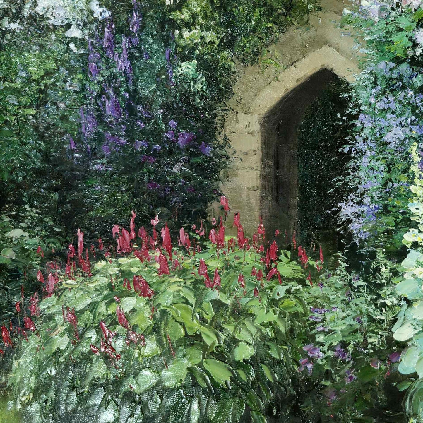 Versteckte Türmalerei