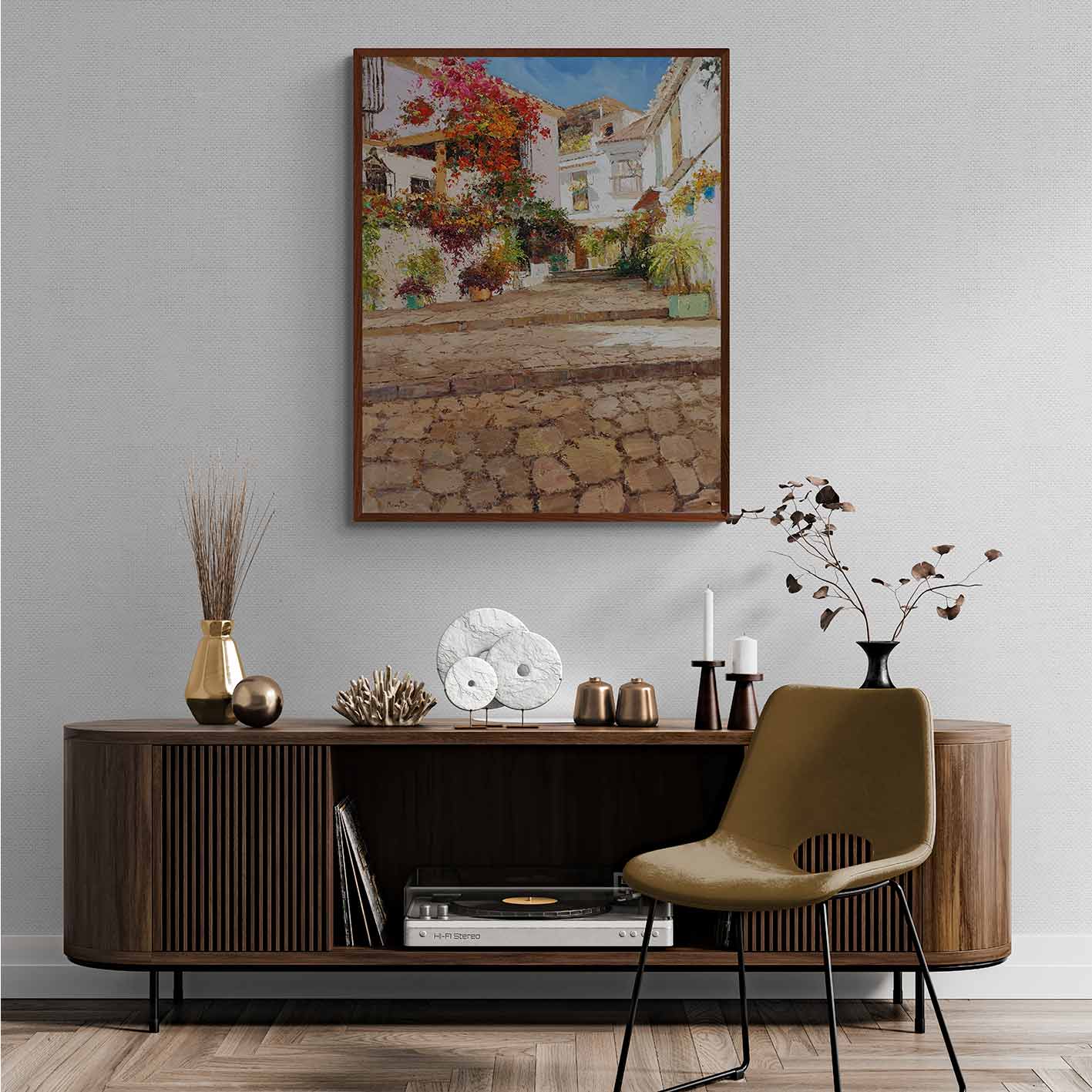 Die letzten Schritte malen