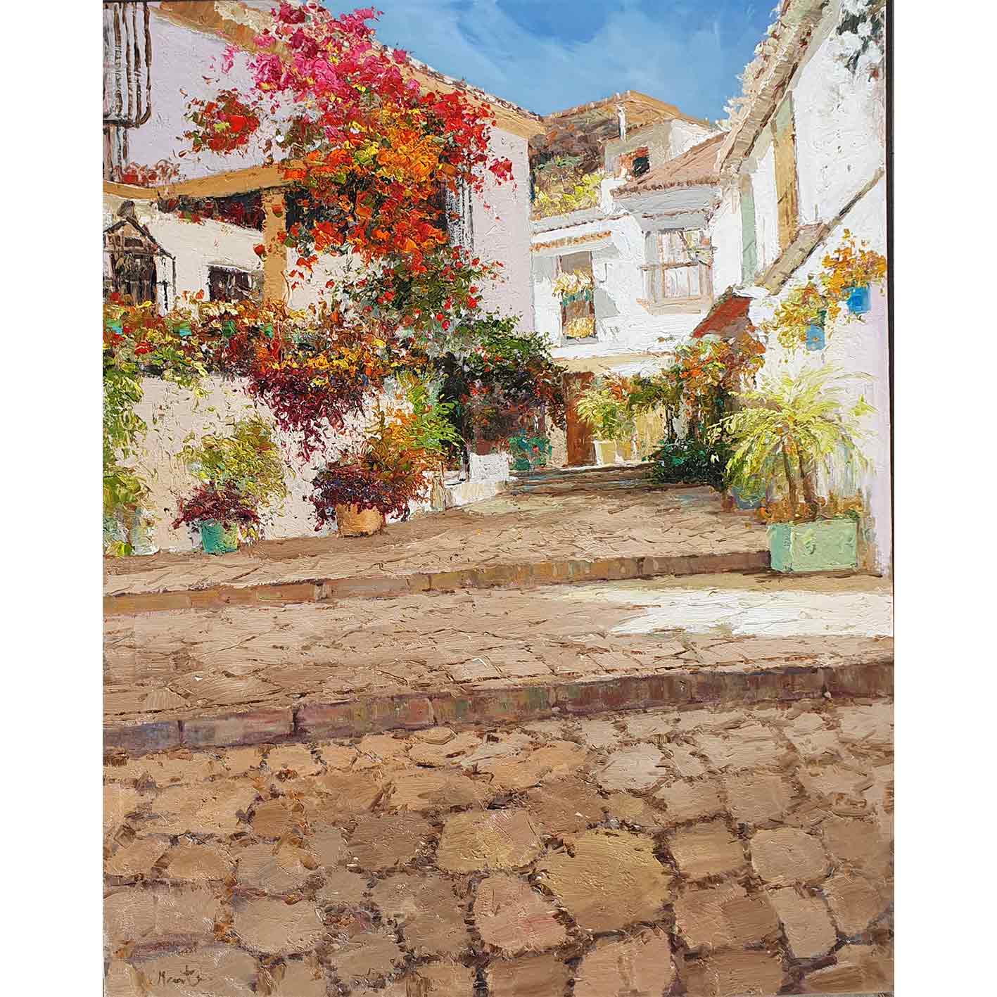 Die letzten Schritte malen