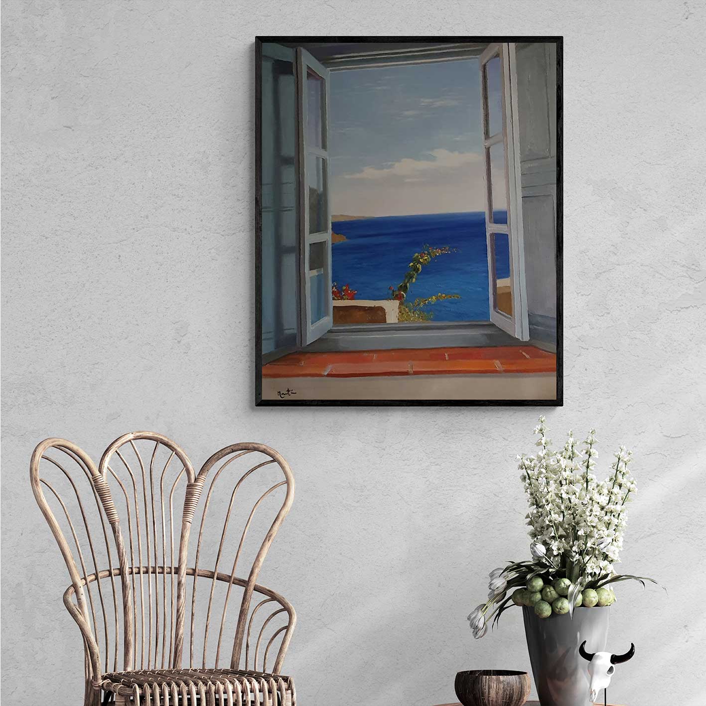 My Window Painting 81x102 cm