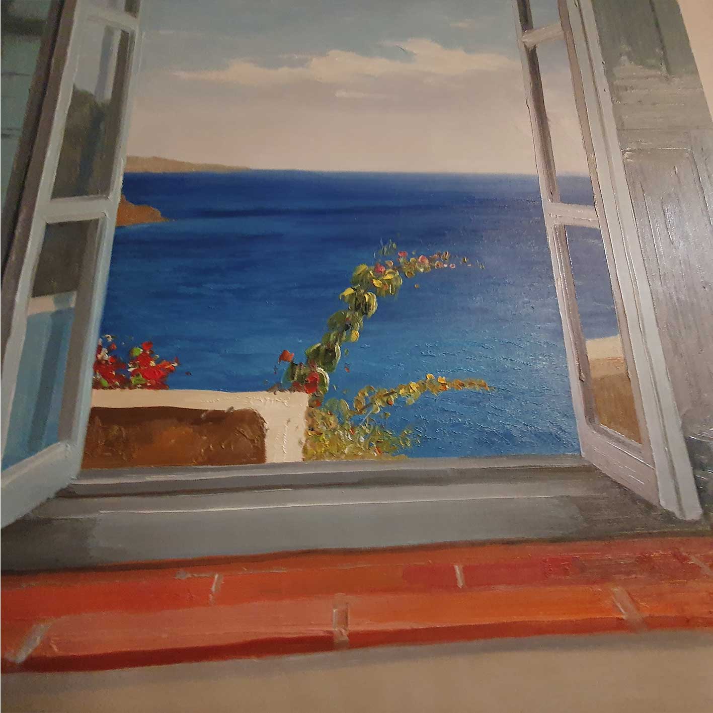 My Window Painting 81x102 cm