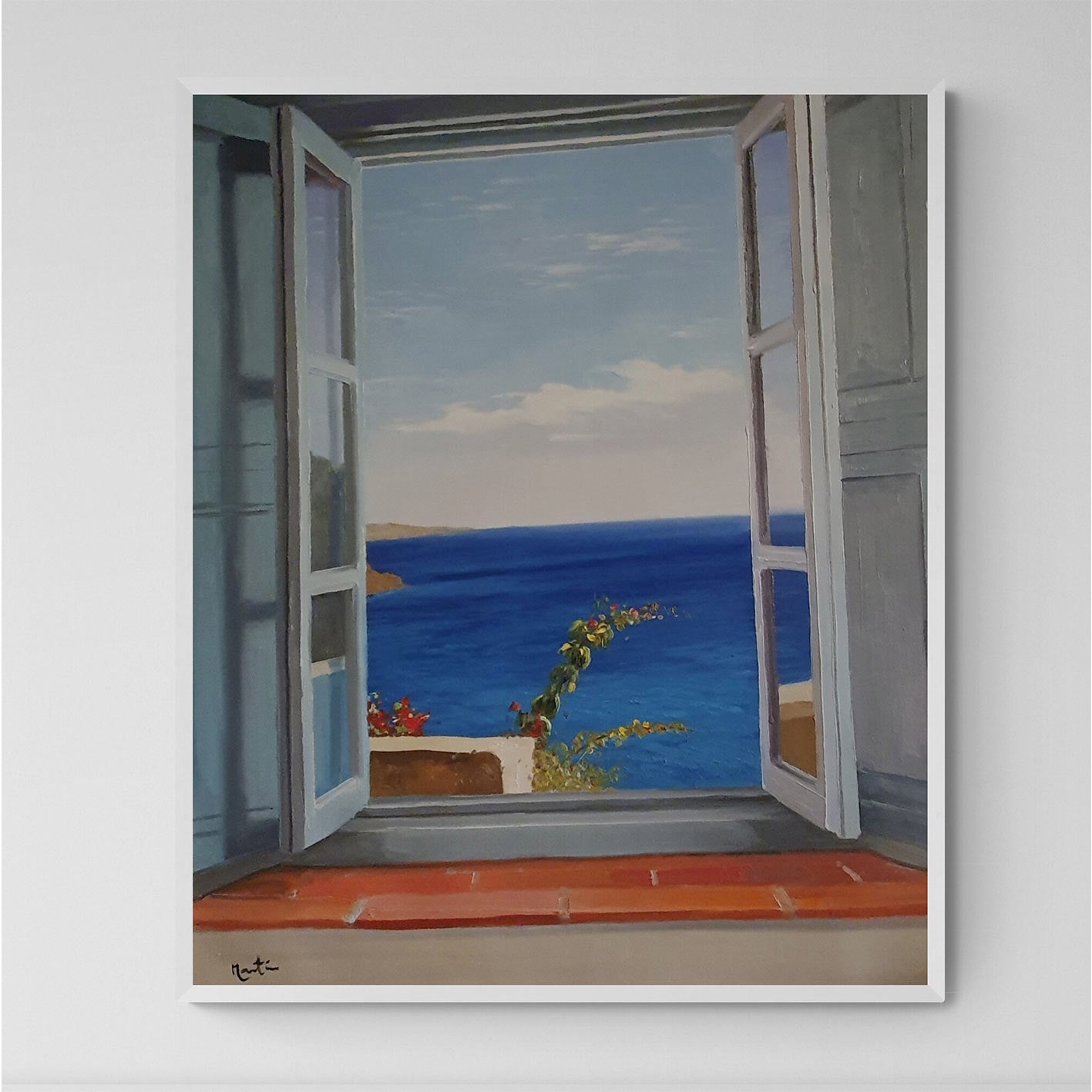 My Window Painting 81x102 cm