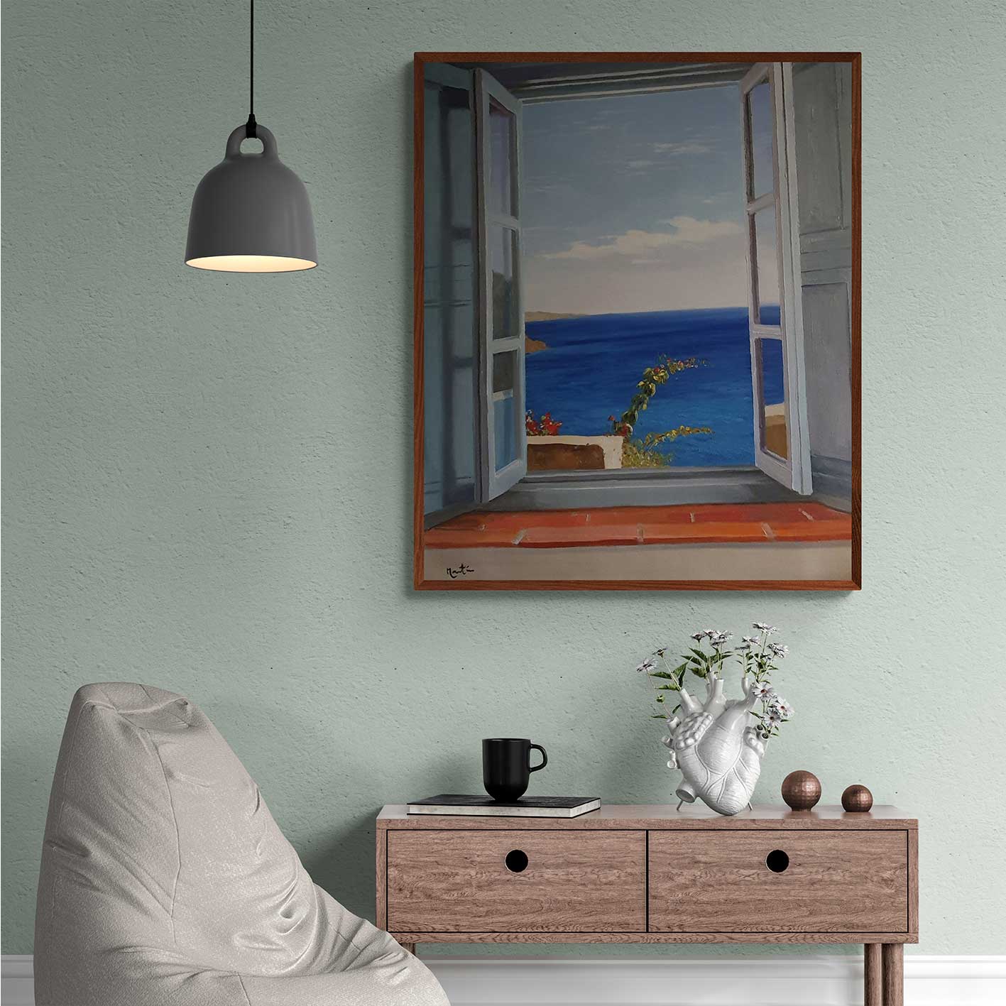 My Window Painting 81x102 cm