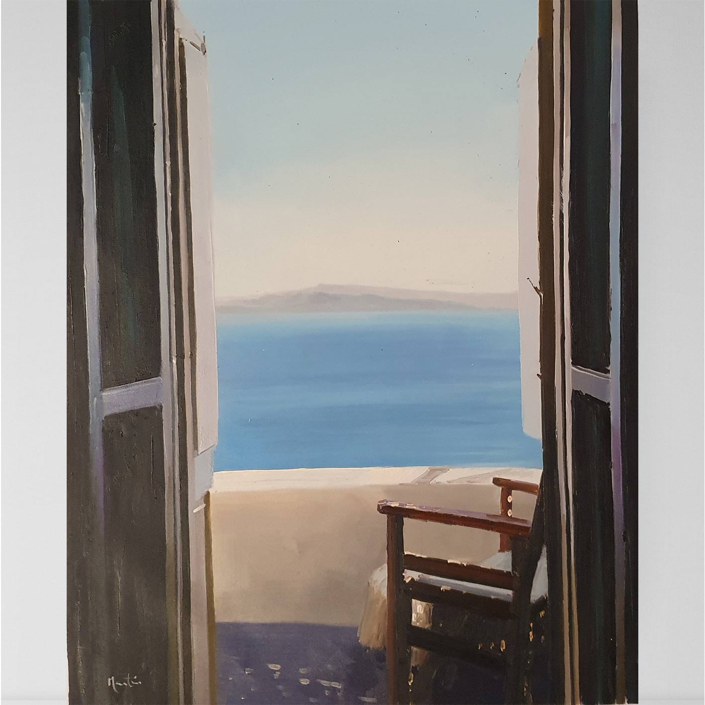 Painting Summer Mornings 81x102 cm