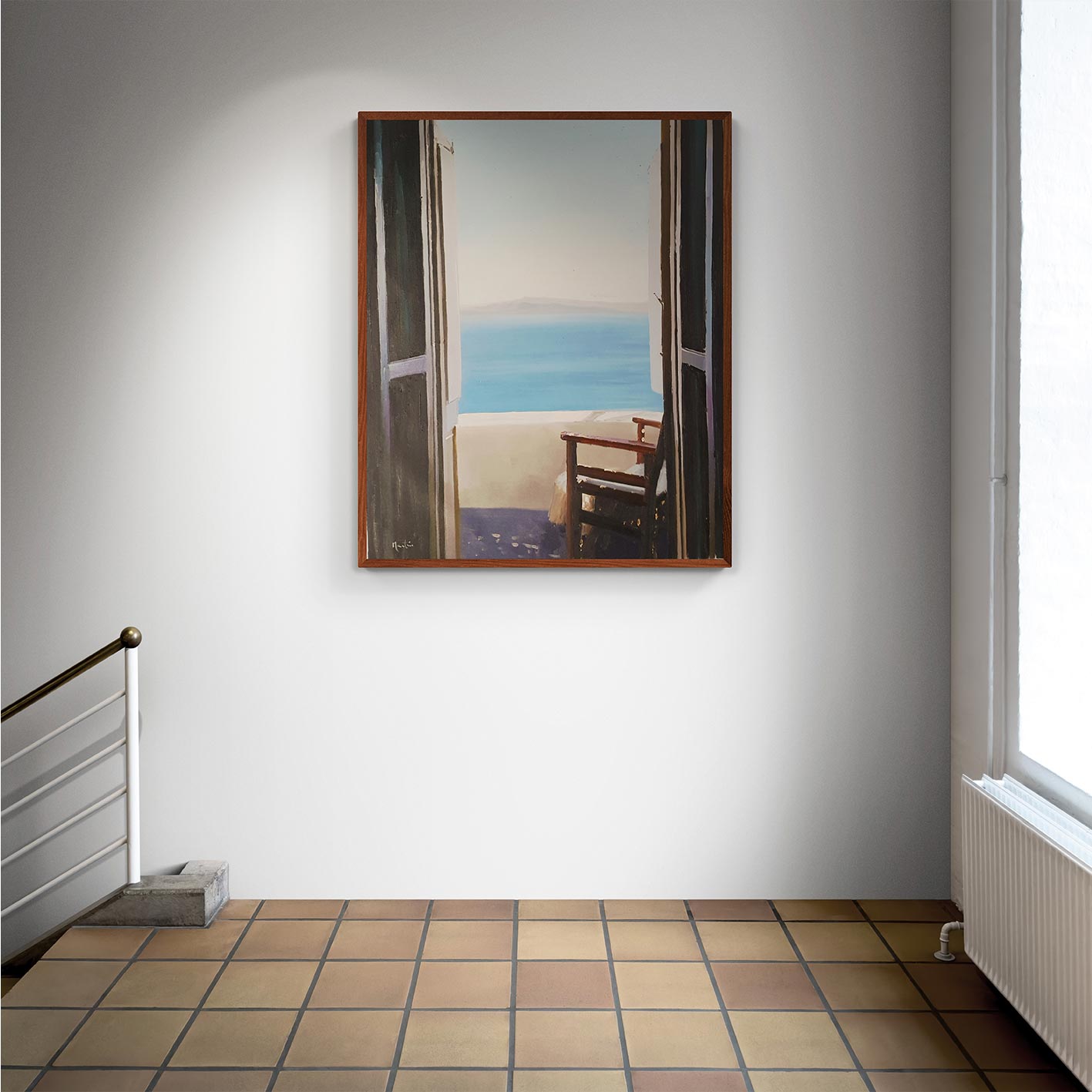 Painting Summer Mornings 81x102 cm