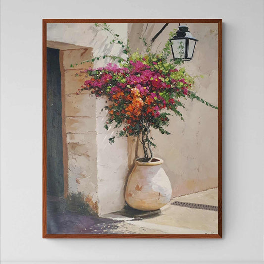 Bougainvillea-Malerei