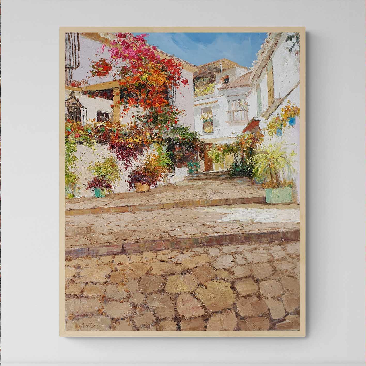 Die letzten Schritte malen