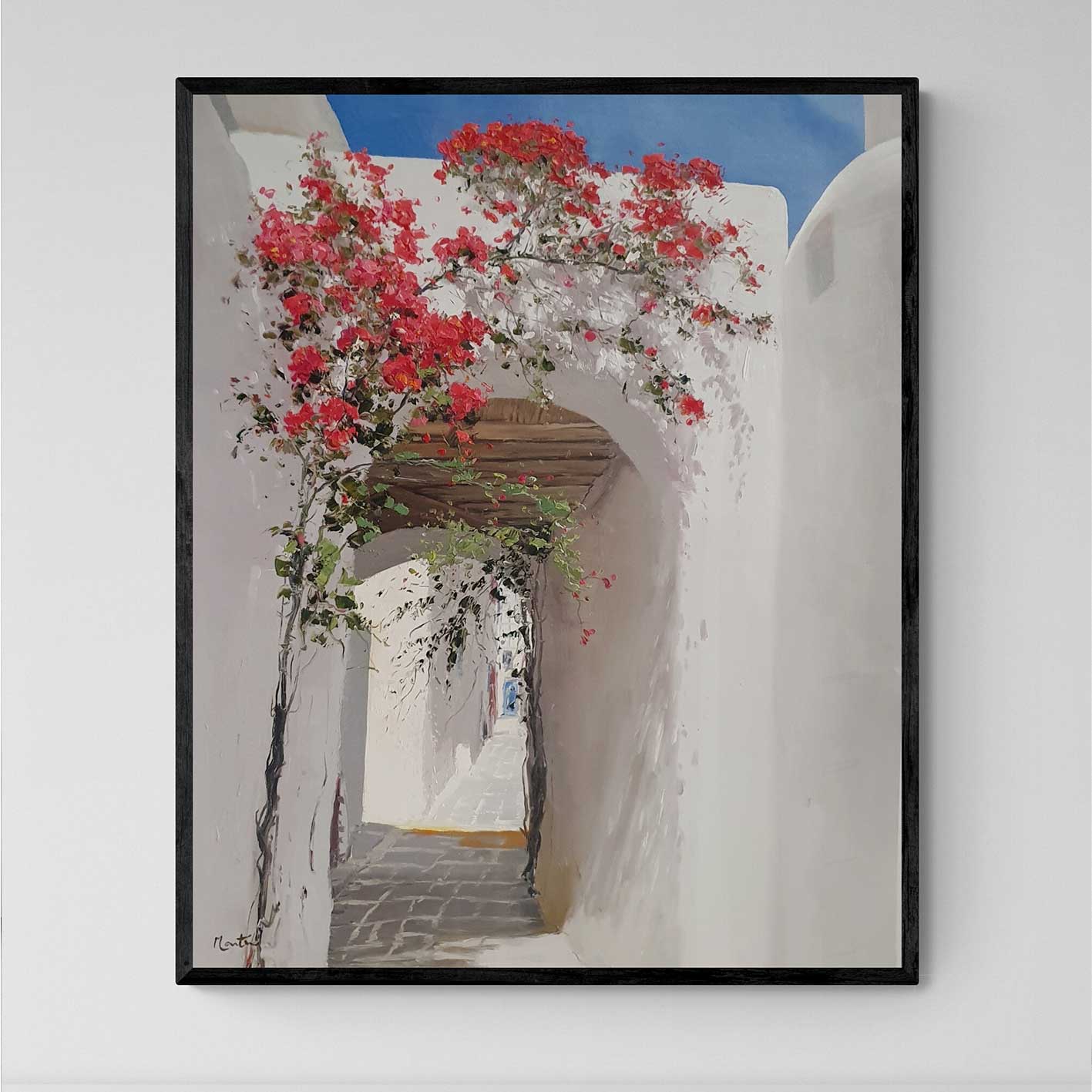 Den Tunnel der Ewigkeit malen