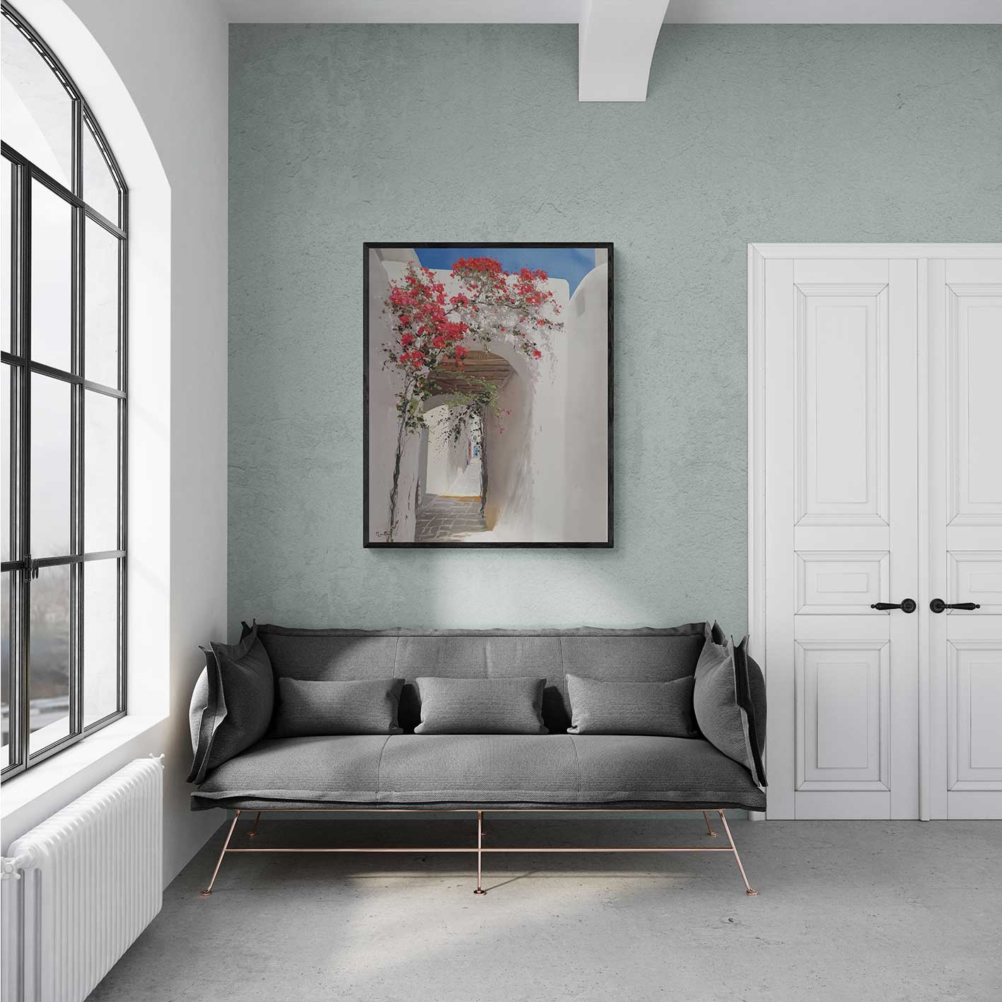 Den Tunnel der Ewigkeit malen