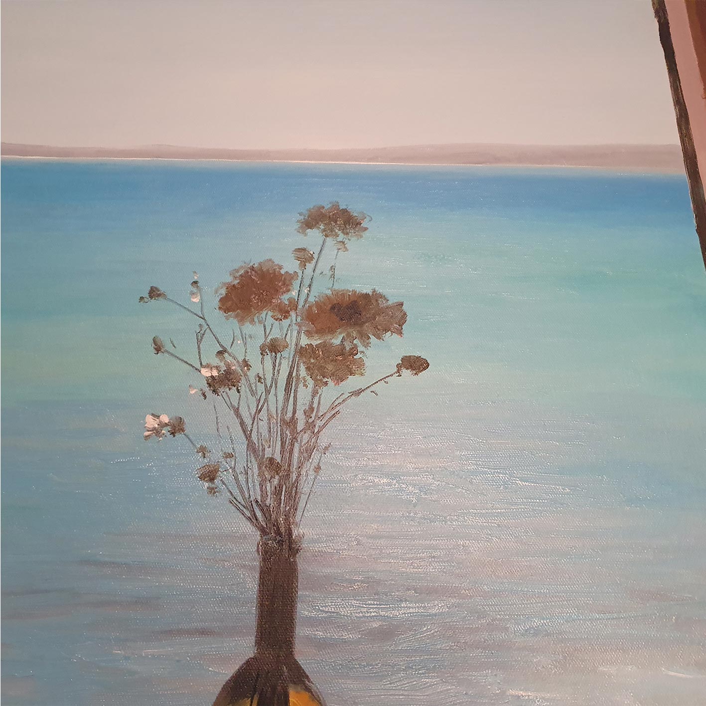 Die Vase mit Aussicht bemalen