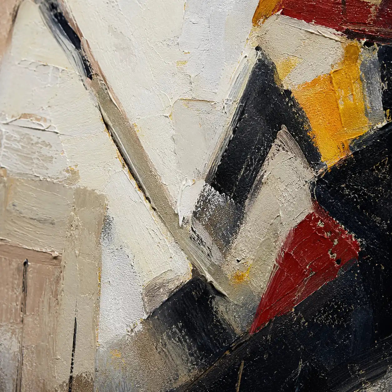 Toro al óleo — Arte taurino 102×102 cm | Martín