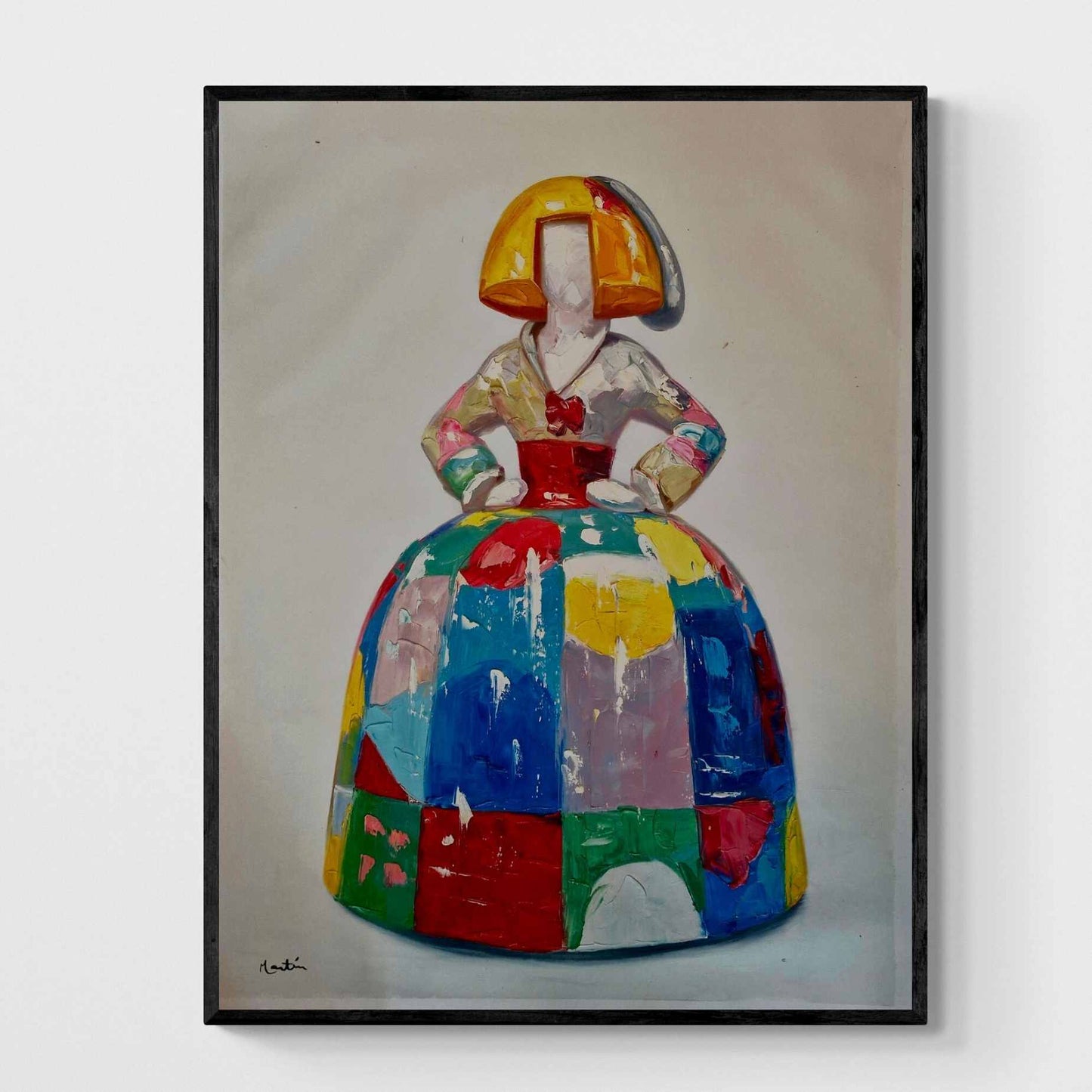 Cuadro Meninas Madrileñas 120x90 cm