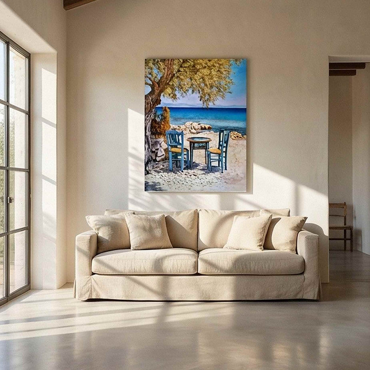 Pintura al Óleo Paisaje Mediterráneo – Obra de Martín Pintor