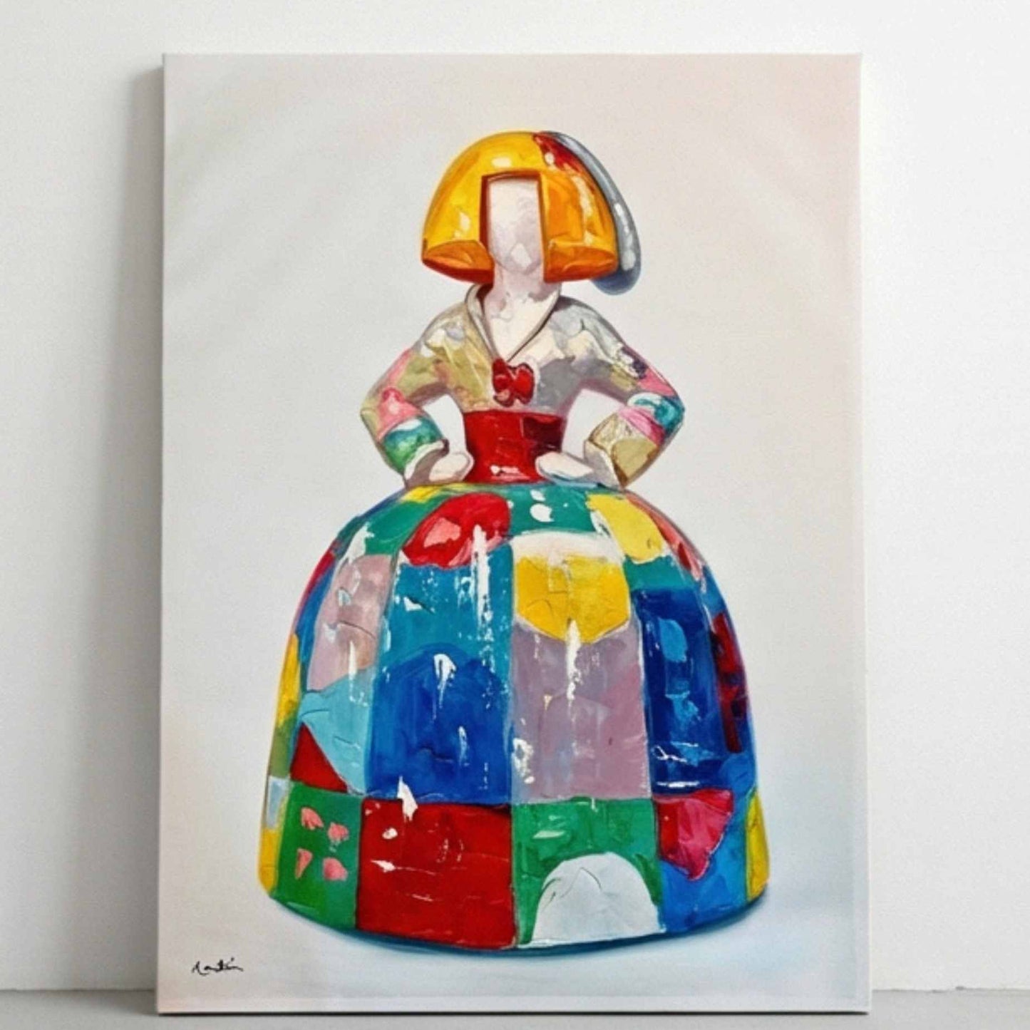 Cuadro Meninas Madrileñas 120x90 cm