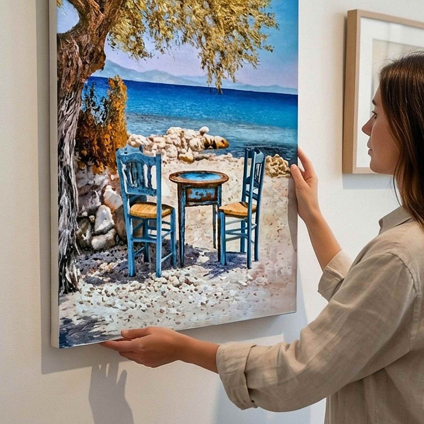 Pintura al Óleo Paisaje Mediterráneo – Obra de Martín Pintor