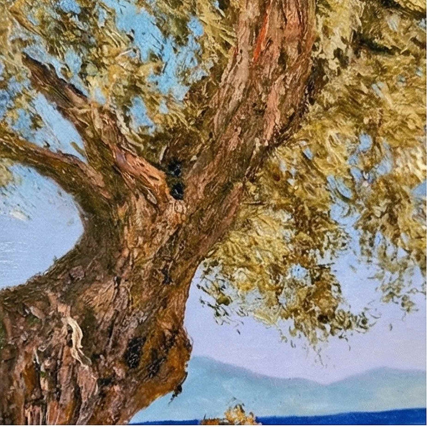 Pintura al Óleo Paisaje Mediterráneo – Obra de Martín Pintor