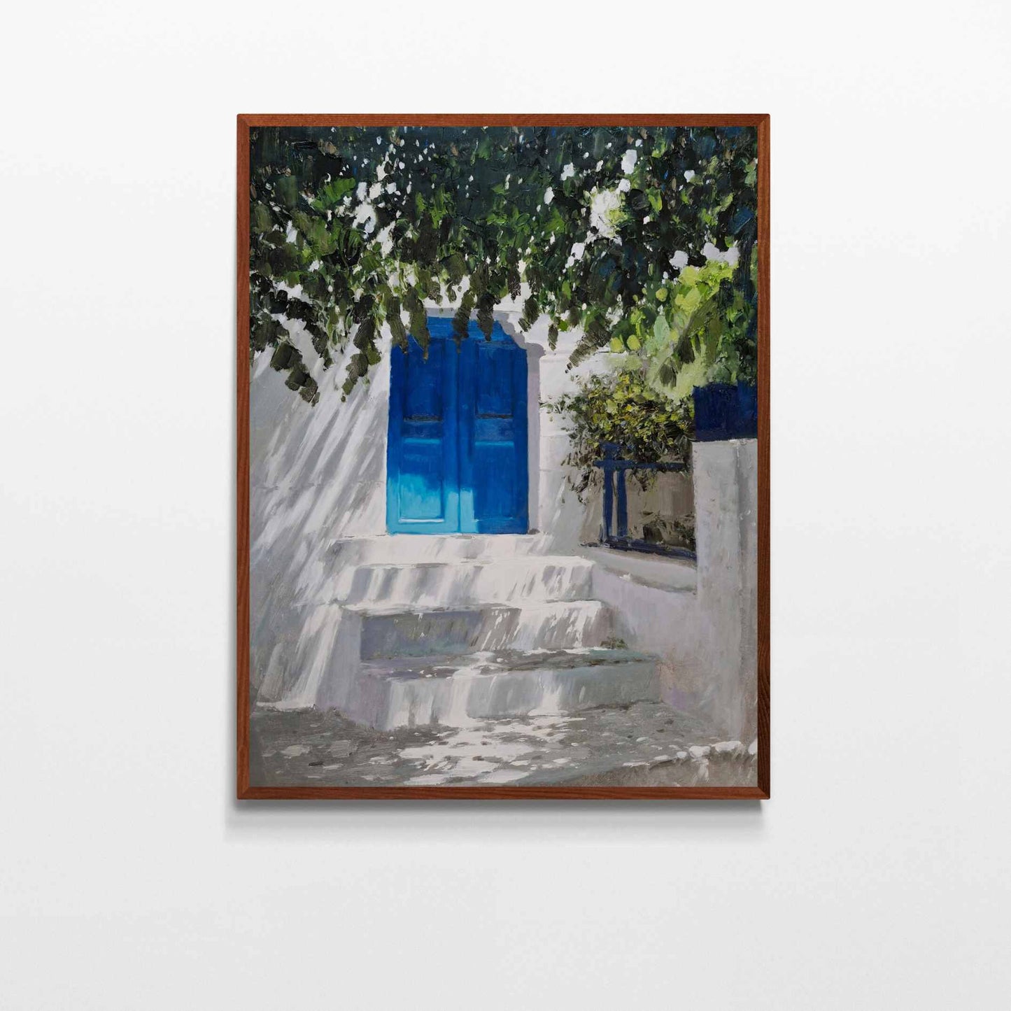 Puerta Azul  81x102 cm