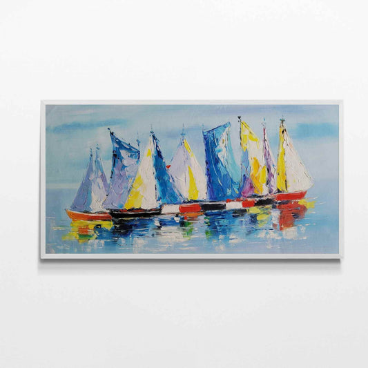 Bemalung von Segelbooten