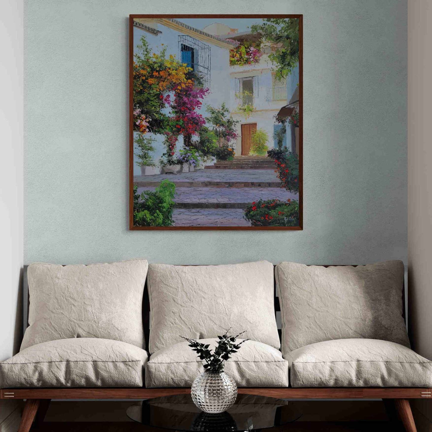 Frigiliana painting 81x102 cm