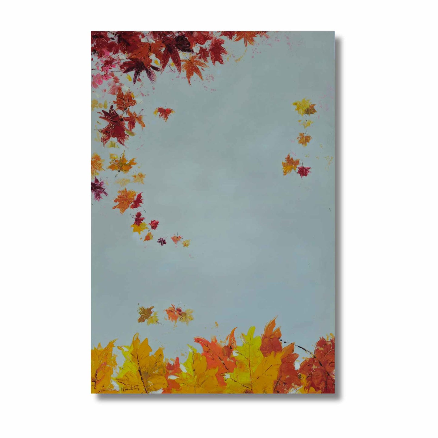 Herbstgemälde 70x110 cm [2 Stück]