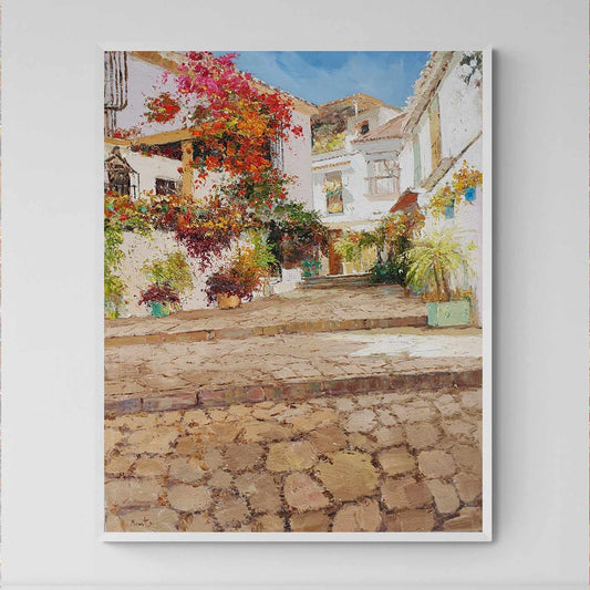 Die letzten Schritte malen