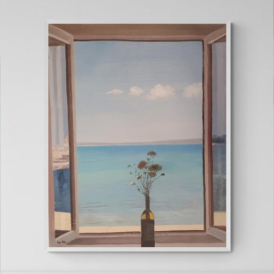 Die Vase mit Aussicht bemalen