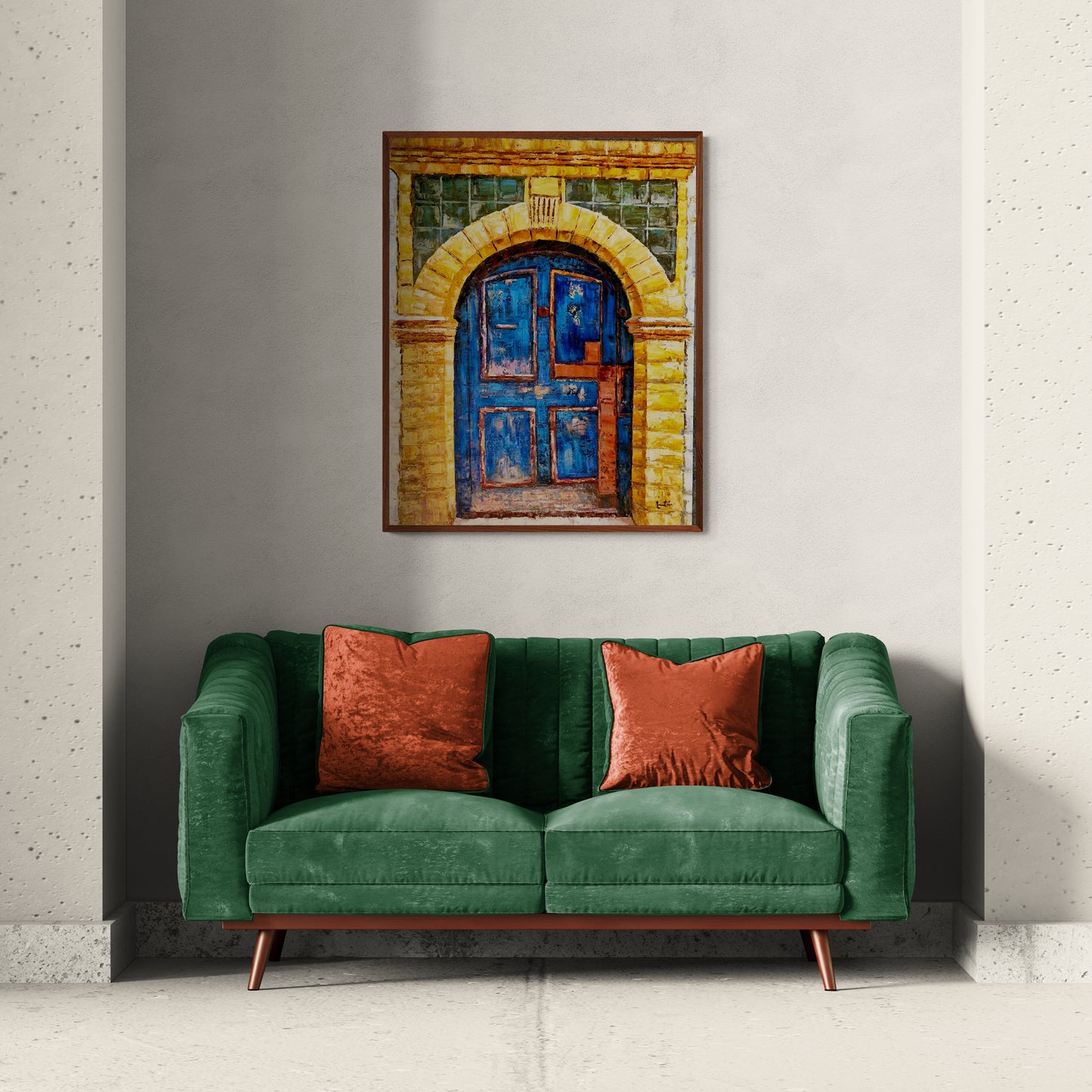 Cuadro al Oleo Puerta 105  81x102 cm